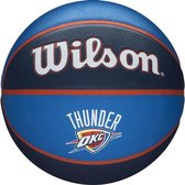 Wilson NBA Team Tribute Thunder - basketbal - blauw
