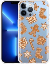 iPhone 13 Pro Max Hoesje Christmas Cookies - Designed by Cazy