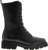 Tango Bee Bold 505 K Veterboots - Laarzen Met Veters - Meisjes - Zwart - Maat 34