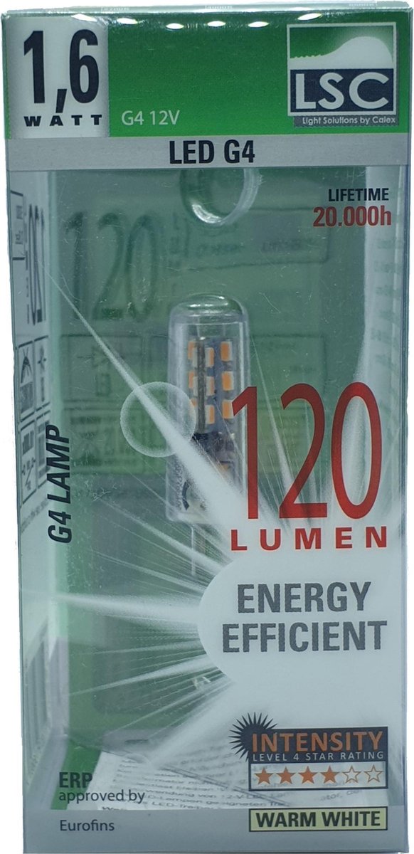 LSC 16 watt G4 LED lamp 12v | bol.com