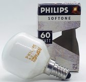 PHILIPS Kogellamp Softone wit 60w E14