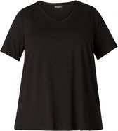 BASE LEVEL CURVY Alba Shirt - Black - maat X-0(44)