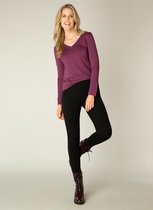 YEST Yare Essential Jersey Shirt - Dark Purple - maat 36