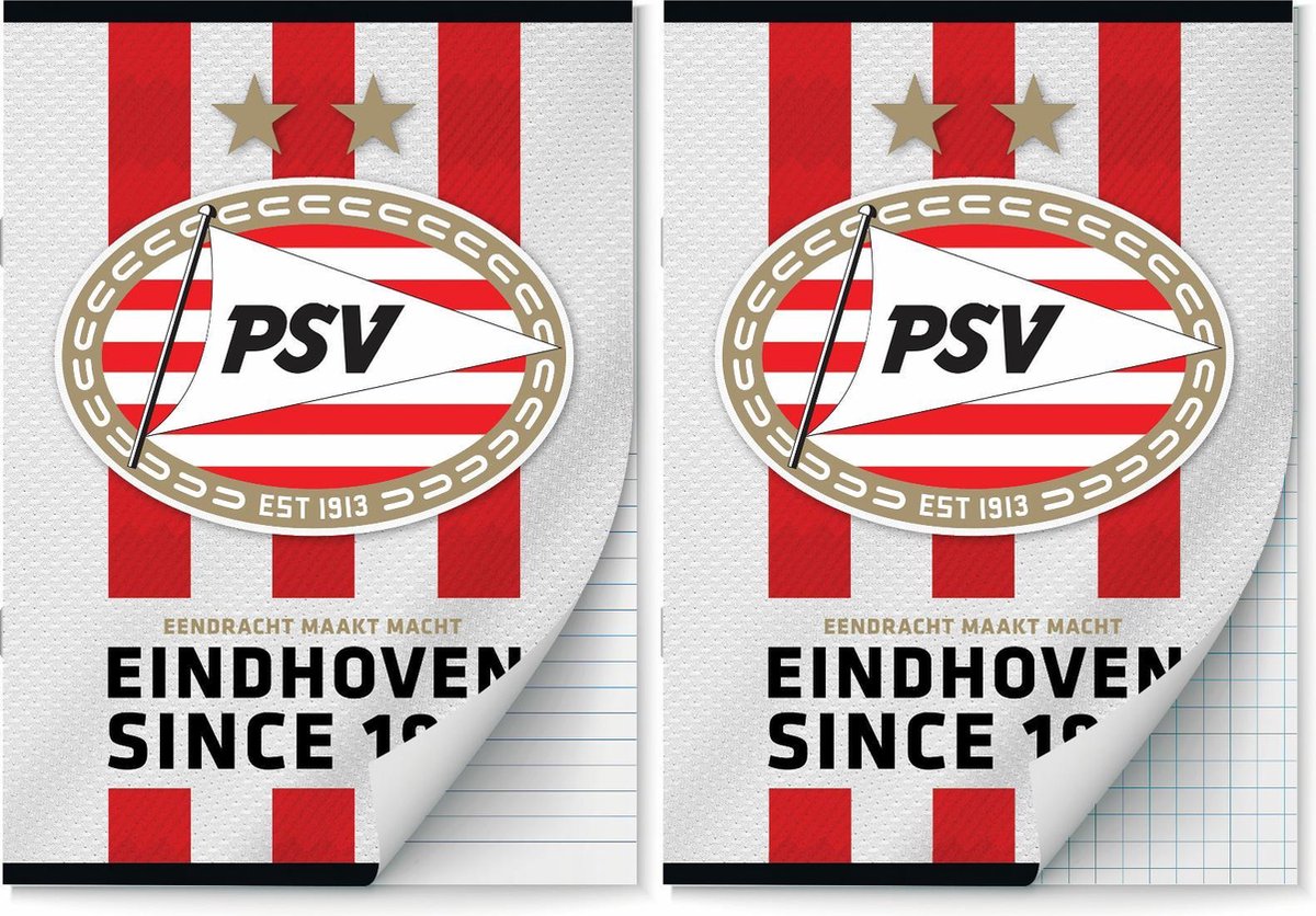 PSV schriften Lijn en Ruit 10 mm A4 - 4 stuks