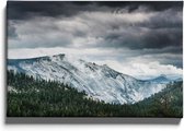 Walljar - National Park View - Muurdecoratie - Canvas schilderij