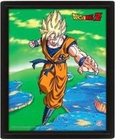 DRAGON BALL Z - Super Saiyan Transf. - 3D Lenticular Poster 26x20cm