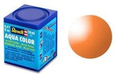 Revell Aqua #730 Orange - Clear - Acryl - 18ml Verf potje
