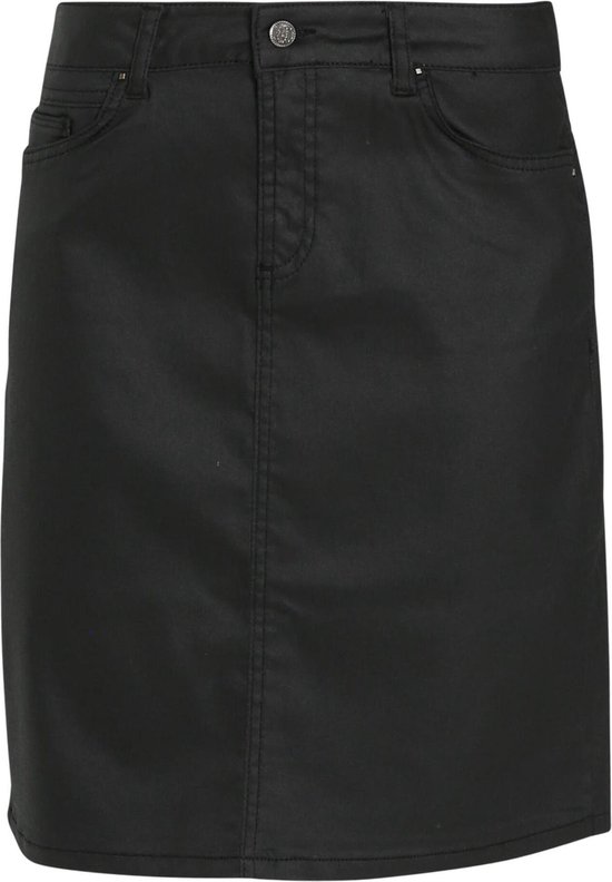 Cassis Female Gecoate rok met glinsters Zwart bol