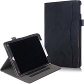 Case2go - Tablet hoes geschikt voor iPad 2021 - 10.2 Inch - Wallet Book Case - Zwart