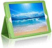 Case2go - Tablet hoes geschikt voor iPad 2021 - 10.2 Inch - Flip Cover Book Case - Groen