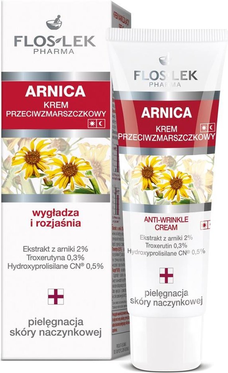 Arnica anti-rimpelcrème voor de capillaire huid 50ml