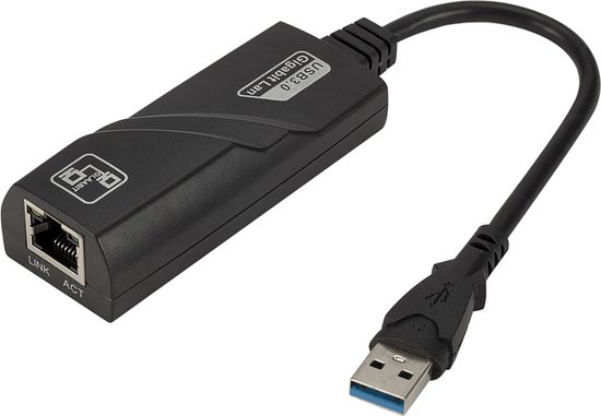 Convertisseur adaptateur USB 3.0 vers RJ45 Convertisseur Gigabit LAN  Ethernet 10/100 /