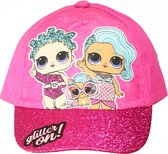 L.O.L. Glitter On Kids Cap Pet Donkerroze - Officiële Merchandise