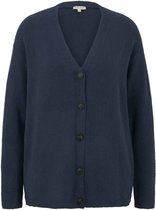 Tom Tailor gebreid vest Donkerblauw-M