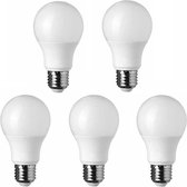 Voordeelpak | 5 stuks | LED lamp E27 10W Dimbaar 220V - 4500K - Naturel Wit (845)