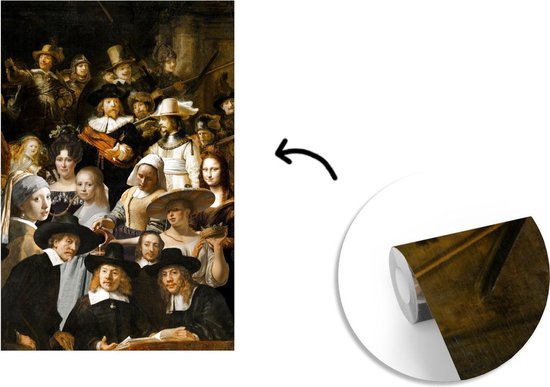 Papier peint - Papier peint photo - Collage - Oude Meesters - Largeur 160 cm x Hauteur 240 cm