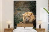 Papier peint - Papiers Papier peint photo Lions - Prédateurs - Portrait - Largeur 155 cm x Hauteur 240 cm