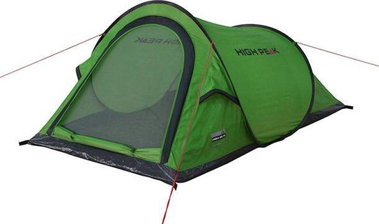 High Peak Campo Pop Up tent - 2 persoons - groene tent - 1,5 kg
