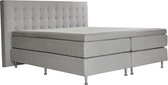 Larson - Boxspring Oslo - Lichtgrijs - 180x210