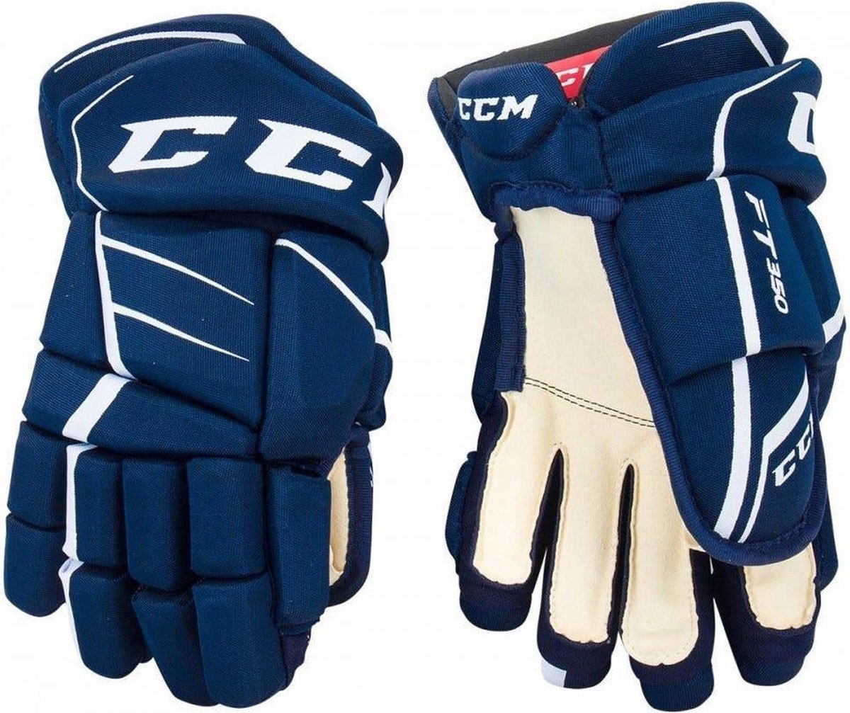 Ccm Jetspeed Ft350 Handschoenen Sr Navy/wit 15