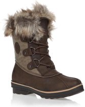 KIMBERFEEL Snowboots Dames - Koffie - Maat 36