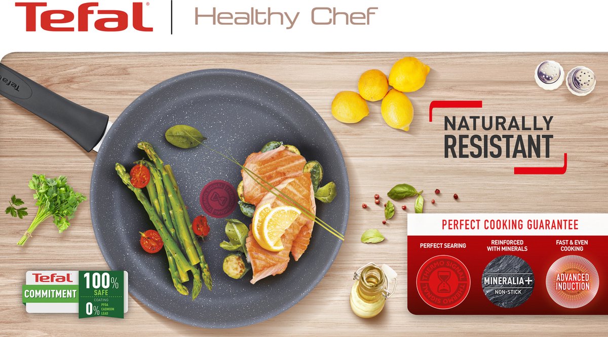 Tefal koekenpannenserie Performance aanbieding bij Blokker