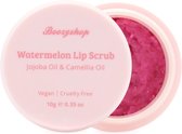 Boozyshop ® Watermelon Lip Scrub - Lip Exfoliator - Zijdezachte lippen - Hydrateert en verzorgt - Compact formaat - 10 gr