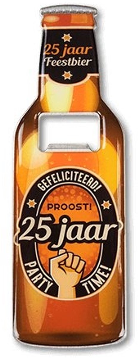 Bieropeners - 25 jaar
