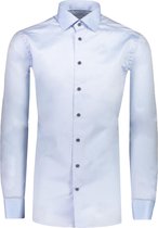 Eton Overhemd Blauw Normaal - Maat EU42 - Mannen - Never out of stock Collectie - Katoen