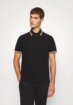 Versace Jeans Couture Polo Zwart Goud  heren maat M