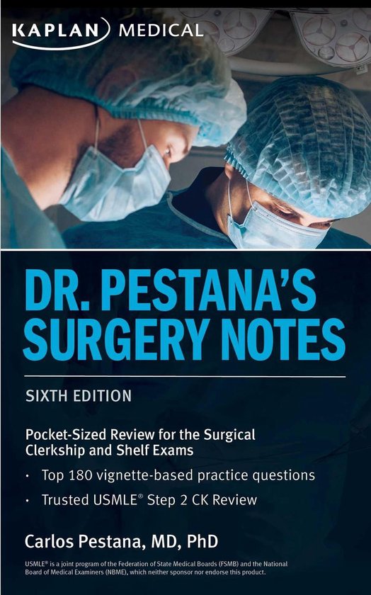 USMLE Prep - Dr. Pestana's Surgery Notes - cover