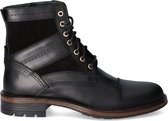 McGregor Heren Boots - Zwart - Veterboots - Leer - Veters