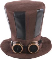 Carnival Toys Hoed Steampunk 23 Cm Polyester Bruin One-size