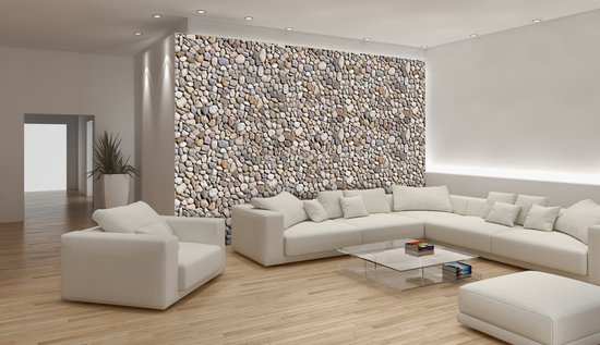Photomural gris, revêtement mural