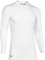 Patrick Skin Shirt Opstaande Kraag Heren - Wit | Maat: 3XL