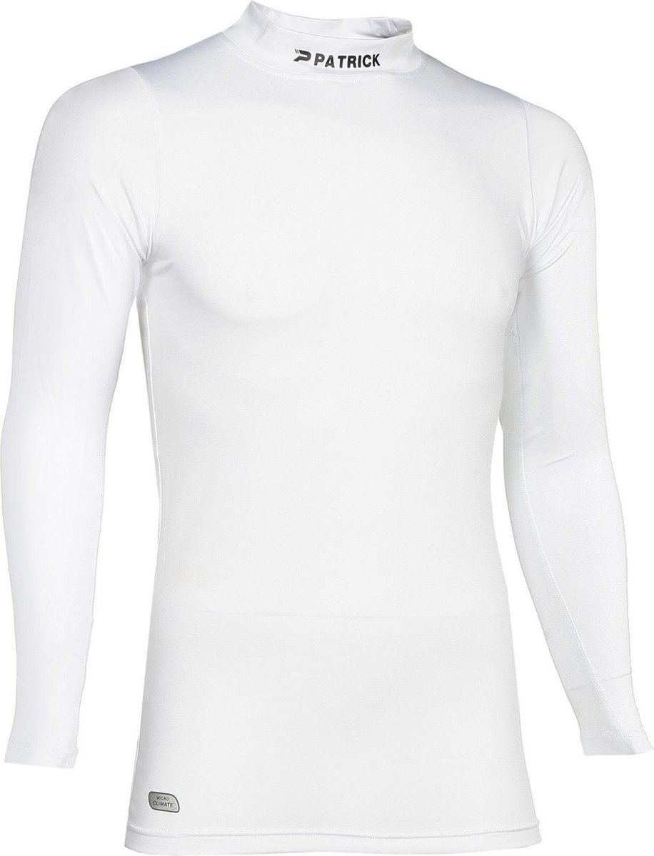 Patrick Skin Shirt Opstaande Kraag Heren - Wit | Maat: 3XL