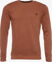Unsigned heren sweater - Bruin - Maat 3XL