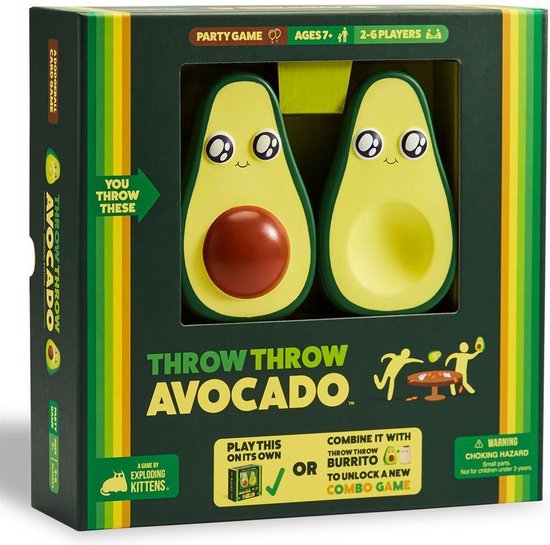 Afbeelding van het spel Throw Throw Avocado - Engelstalig Kaartspel