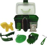S2g Poetskist Paard Junior 31,5 X 21,5 Cm Groen 9-delig