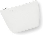 Westford Mill Canvas Accessory Bag WM540 - Off White - L (23 x 22,5 x 11 cm)