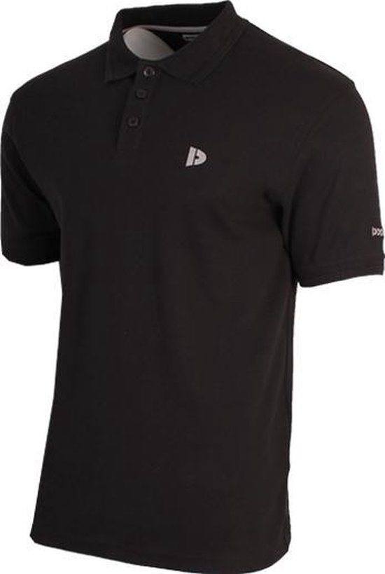Donnay - Polo (Noah) - Sportpolo - Heren - Black (020) - maat 3XL