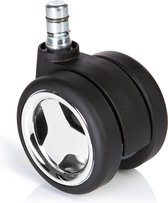 HJH Office Hartboden-Rollen Rolo Skate 11/75mm 5 Stück (729403) ab 52