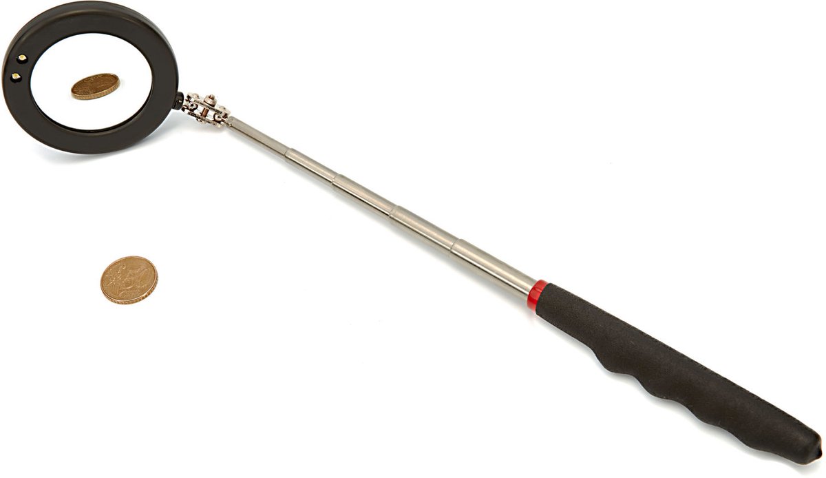 HBM 75 mm Telescopische Spiegel met LED Verlichting
