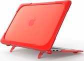 Heavy Armor Case - MacBook Air 13 inch (2018) hoes - Rood