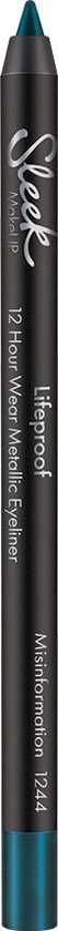 Sleek Lifeproof 12 Hour Wear Metallic Eyeliner - Misinformation