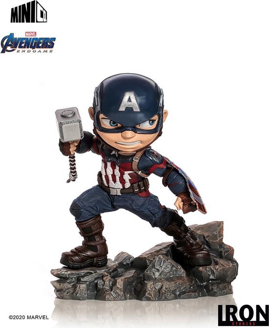 Foto: Captain america mini co figure iron studios avengers endgame