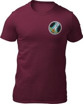 World of Warcraft - Warrior Class  - Heren T-Shirt -Getailleerd - Katoen - Ronde Hals
