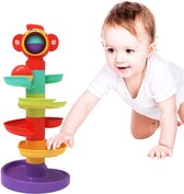 Ballentoren - Zinaps 5 Layer Ball Drop and Roll Swirling Tower voor Baby en Peuter Development Educational Toy | Stack Drop Go Ramp Toy Set Gift Choice Activity Center voor 1-3 jaa