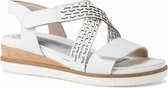 Tamaris PureRelax Dames Sandaaltje 1-1-28246-26 100 wit wijd Maat: 39 EU