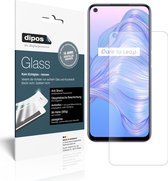 dipos I 2x Pantserfolie mat compatibel met Oppo Realme V5 5G Beschermfolie 9H screen-protector (expres kleiner dan het glas omdat het gebogen is)